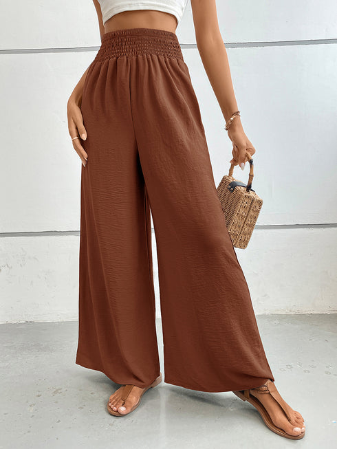 Perfee Wide Leg Pants with Pockets - Odaingerous